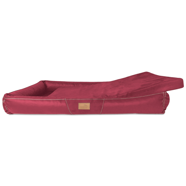 cff tl 04 dunkelrot orthopaedisches hundebett tierlando clifford kunstleder velours grosse hunde matr 1.png