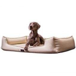 gl 05 creme goofy orthopaedisches hundebett kuntleder mit schonbezug pflegeleicht 1.jpg