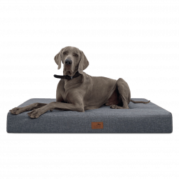 hv l99 dunkelgrau meliert orthopaedisches hundebett hundematratze hugo tierlando pflegeleicht xxxl 1.png