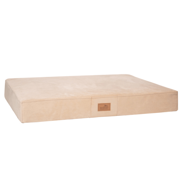 orthopaedisches hundebett floki ortho plus tierlando velours weich triton 14 beige 2.png