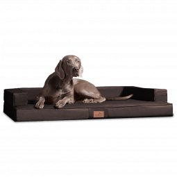tierlando gibson orthopaedisches hundebett kunstleder 01 braun 1 1 3.png