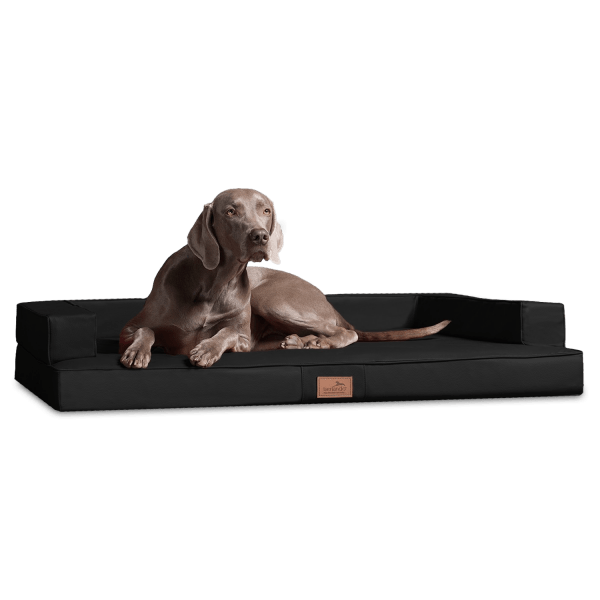 tierlando gibson orthopaedisches hundebett kunstleder 03 schwarz 1 1 3.png