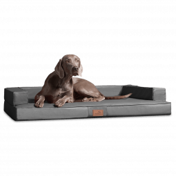 tierlando gibson orthopaedisches hundebett kunstleder 06 grau 1 1 2.png