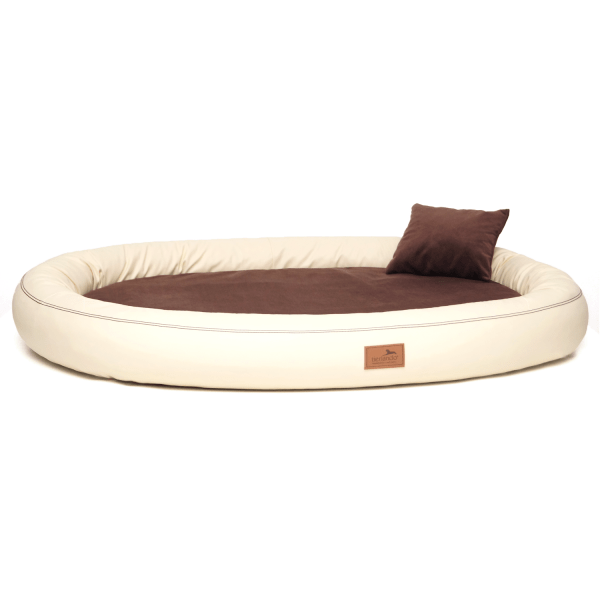 sale | gilbert vip orthopädisches hundebett | creme braun | 85x65cm