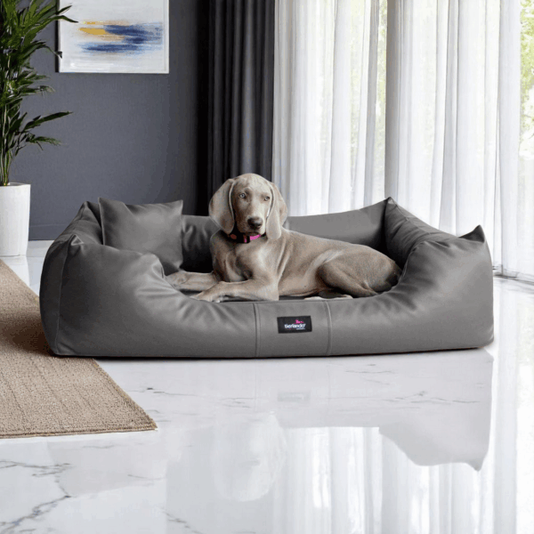 sale | milen orthopädisches hundebett | graphit | 90x75 cm