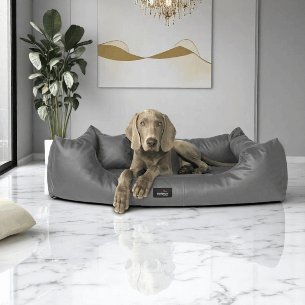 sale | milen orthopädisches hundebett | graphit | 90x75 cm