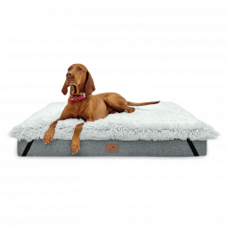 shaggy topper kuschelige matratzenauflage bezug waschbar