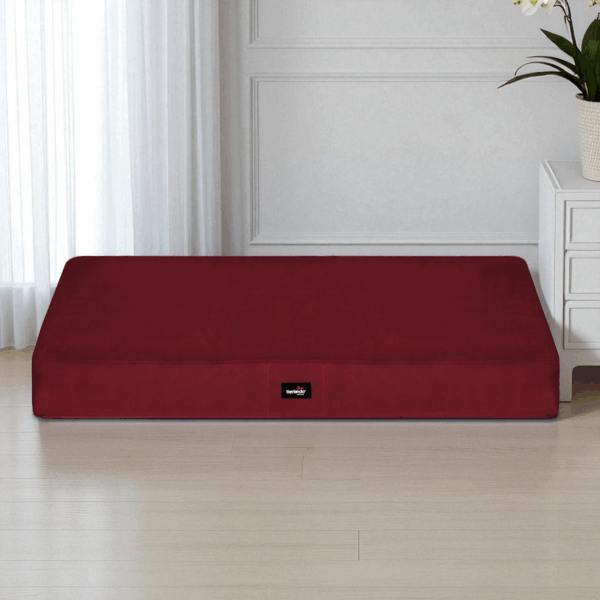 sale | alice visco orthopädische hundematratze | bordeaux | 60x40cm