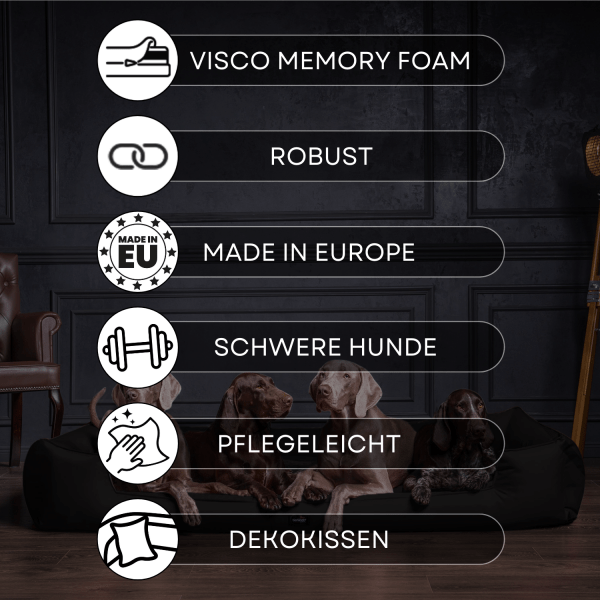 goofy orthopädisches hundebett