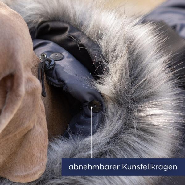 ely hundemantel hundeparka wetterfest große hunde winter | hundejacke
