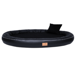 glb tl 03 schwarz gilbert orthopaedisches hundebett tierlando kunstleder 1.png