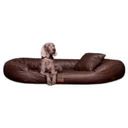 le ll 01 braun lennart easy clean kunstleder orthopaedisches hundebett tierlando 1.png