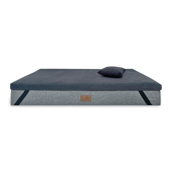 ortho topper high tech velours | orthopädische hundematratzenauflage waschbar