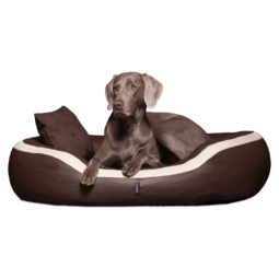 pe l 03 braun pepper kunstleder tierlando orthopaedisches hundebett 1 2.png