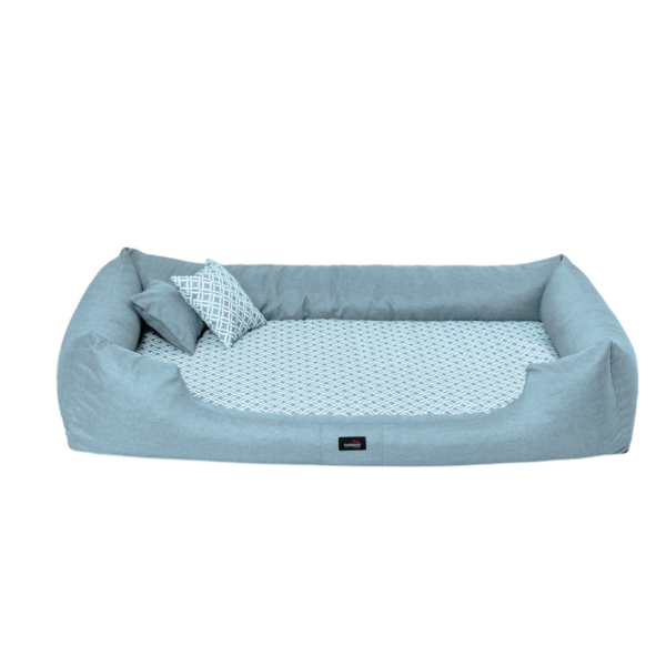 sale | ellen orthopädisches hundebett | mint | 90x75cm