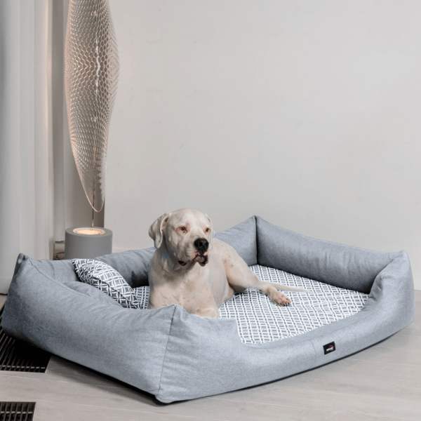 sale | ellen orthopädisches hundebett | dunkelbeige | 130x100cm