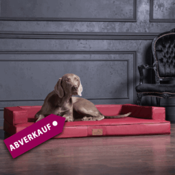sale | gibson orthopädisches hundesofa | dunkelrot | 80x60cm