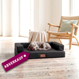 gibson orthopädisches hundesofa | schwarz | 80x60cm