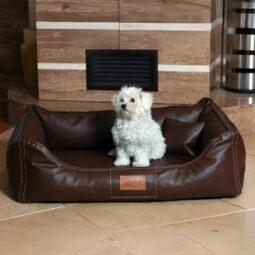 sale | maddox easy clean orthopädisches hundebett | braun | 80x60cm
