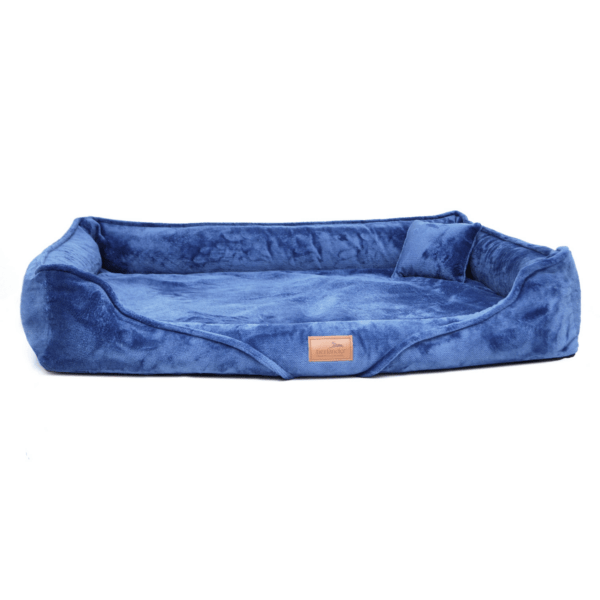 sale | tyson orthopädisches hundebett | blau | 110x85cm