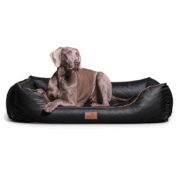 louis kunstleder gesteppt orthopädisches hundebett