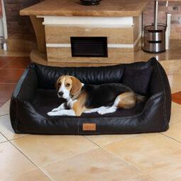 sale | maddox vip | orthopädisches hundebett | schwarz | 80x60cm
