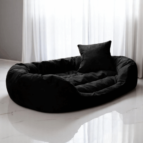 sale | philip soft velours hundebett | braun | 110x80cm (kopie)