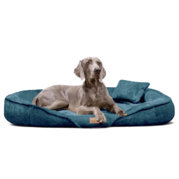 xen 38 petrol xenia tierlando orthopaedisches hundebett kuschelig weich robust waschbar grosse hunde 1.png