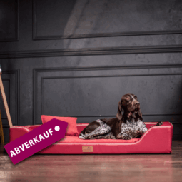 sale | melody vip orthopädisches hundebett | dunkelrot | 150x100cm