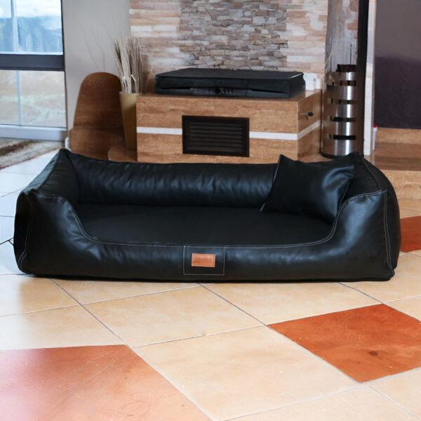 maddox komfort hundebett | hundesofa kunstleder m xxl