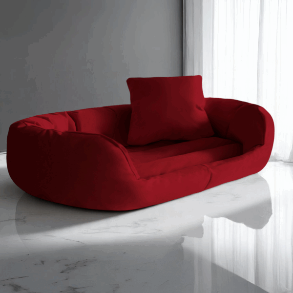 sammy | robustes polyester dicke umrandung | hundebett