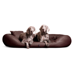 sv ll 01 braun sammy easy clean kunstleder orthopaedisches hundebett tierlando visco 1 2.png