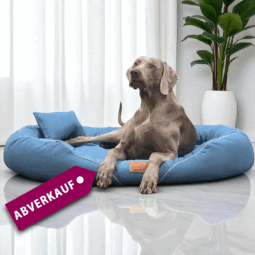sale | tiffany couture orthopädisches hundebett | blau | 145x105cm