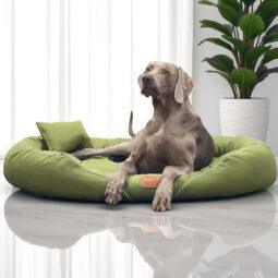 sale | tiffany couture orthopädisches hundebett | hellgrün | 115x90cm