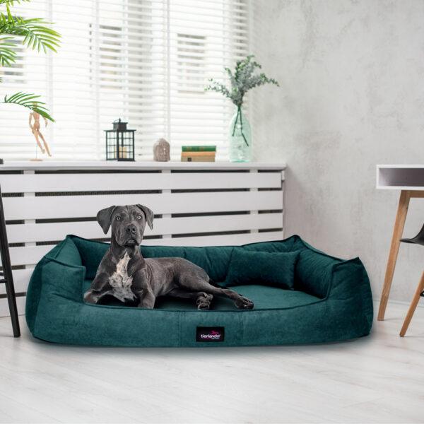bruce velours orthopädisches hundebett