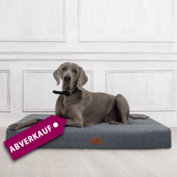 sale | hugo orthopädische hundematratze | dunkelgrau meliert | 80x60cm