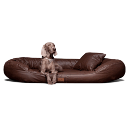 le ll 01 braun lennart easy clean kunstleder orthopaedisches hundebett tierlando 1.png