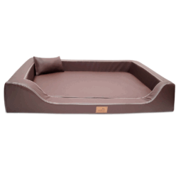 mdy ll 01 braun melody easy clean orthopaedisches hundebett luxus latex tierlando xxl kunstleder 1 1.png
