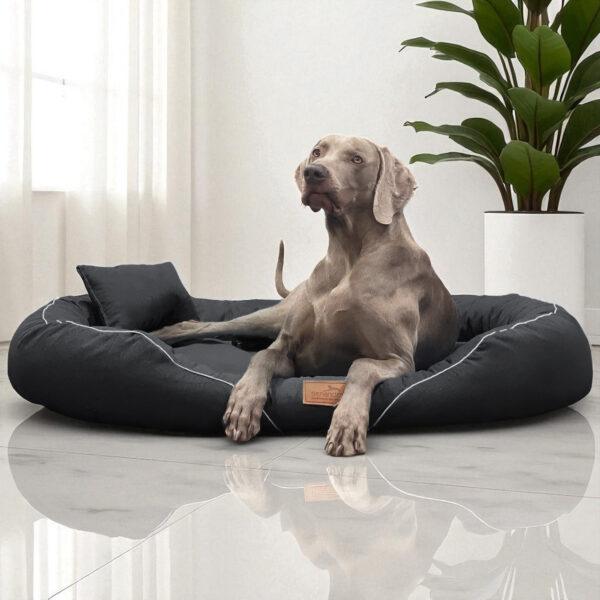 sale | tiffany couture orthopädisches hundebett | anthrazit | 115x90cm