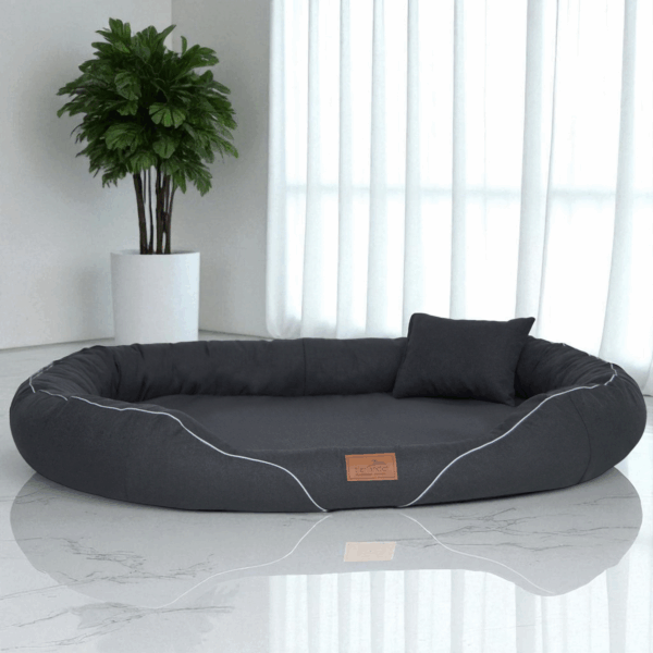 sale | tiffany couture orthopädisches hundebett | anthrazit | 115x90cm