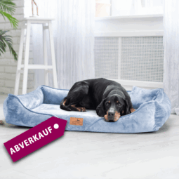 sale | tyson orthopädisches hundebett | graublau | 110x85cm