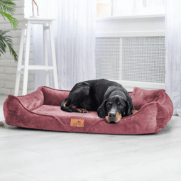 sale | tyson orthopädisches hundebett | nude rosé | 110x85cm