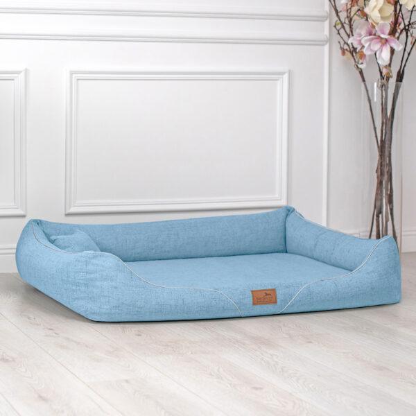 sale | william couture orthopädisches hundebett | blau | 110x85cm