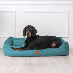 sale | william couture orthopädisches hundebett | petrol | 130x100cm