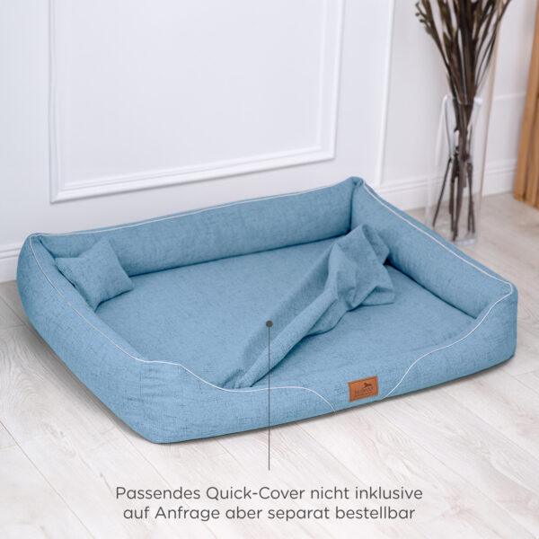 sale | william couture orthopädisches hundebett | petrol | 130x100cm