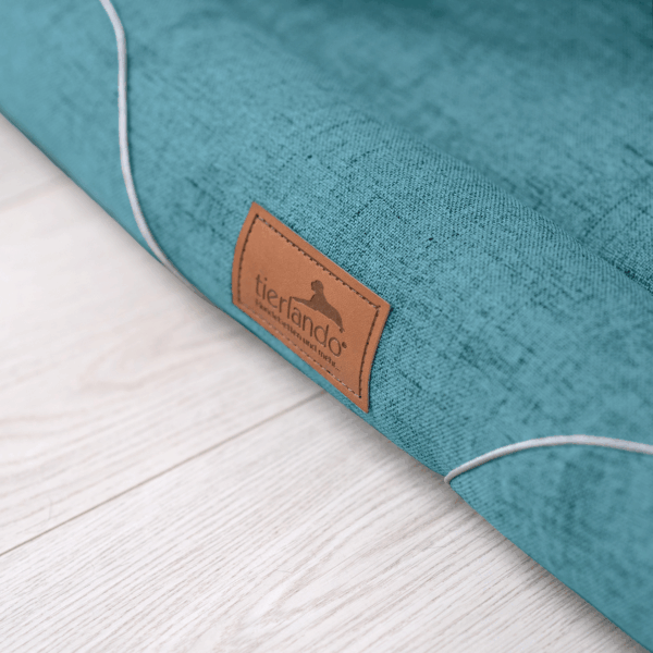sale | william couture orthopädisches hundebett | petrol | 130x100cm