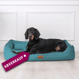 sale | william couture orthopädisches hundebett | petrol | 130x100cm
