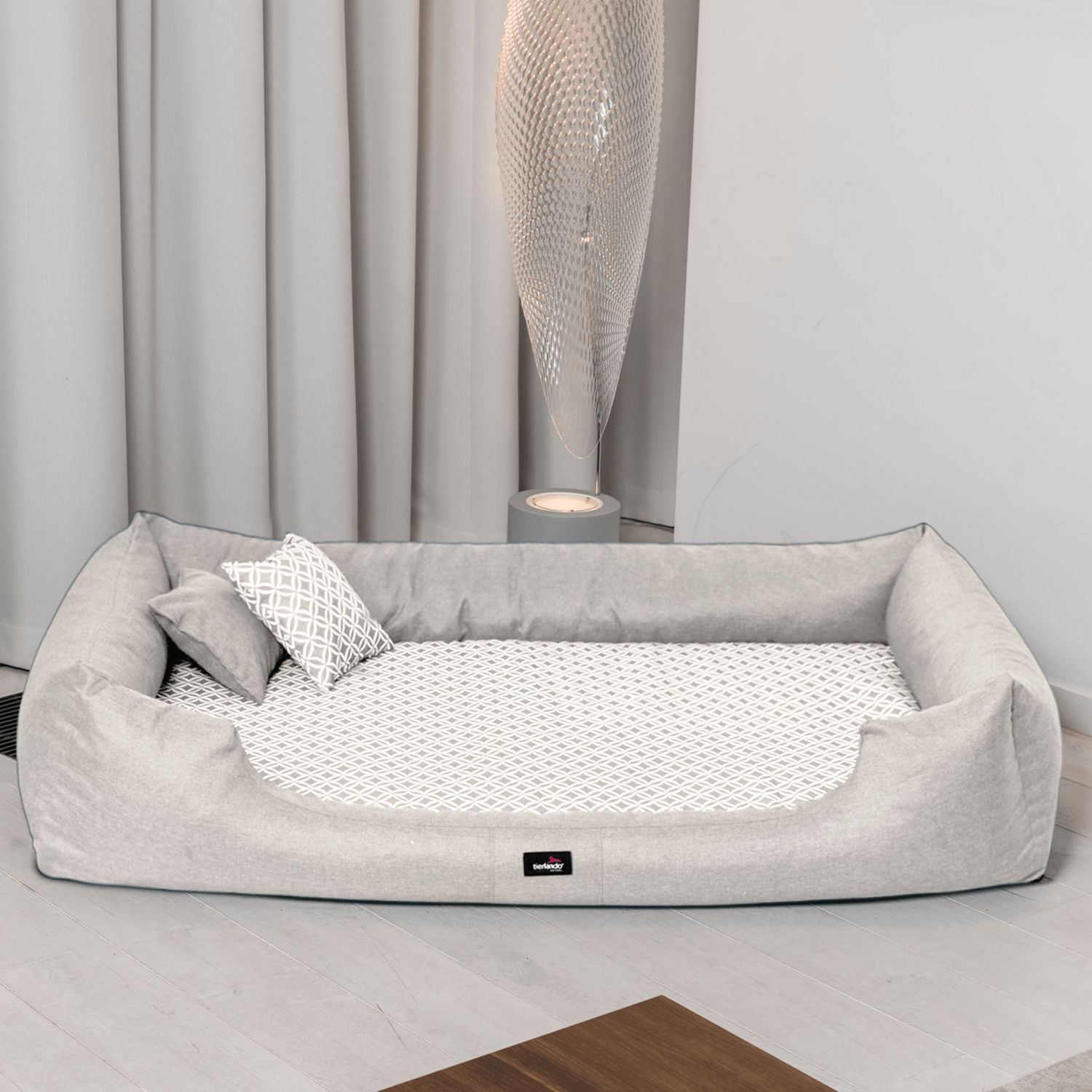 sale | ellen orthopädisches hundebett | creme | 90x75cm