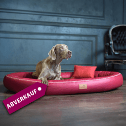 gilbert vip orthopädisches hundebett | dunkelrot | 85x65cm