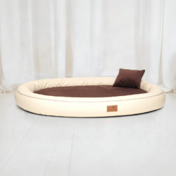 sale | gilbert vip orthopädisches hundebett | creme braun | 85x65cm